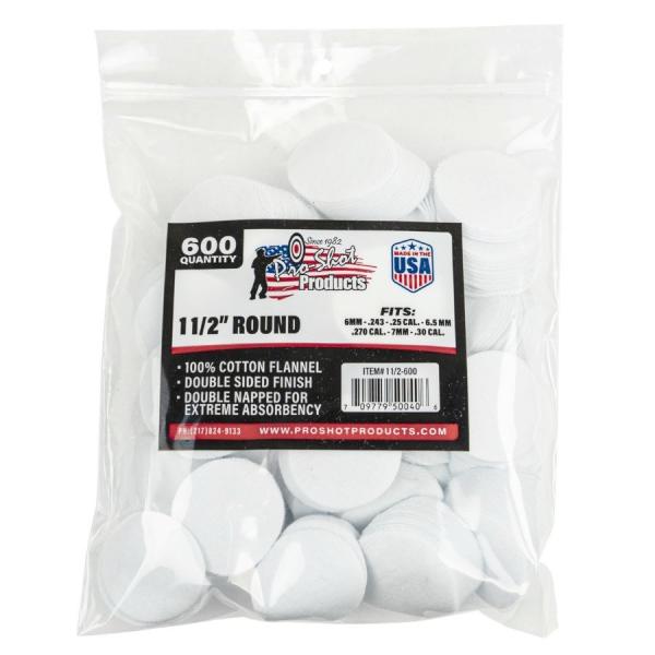 Pro-Shot Round Patches 1 1/2" 600Stück