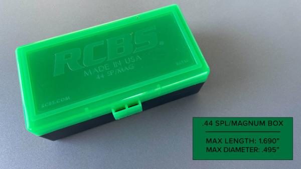 RCBS Patronenbox .40/.45