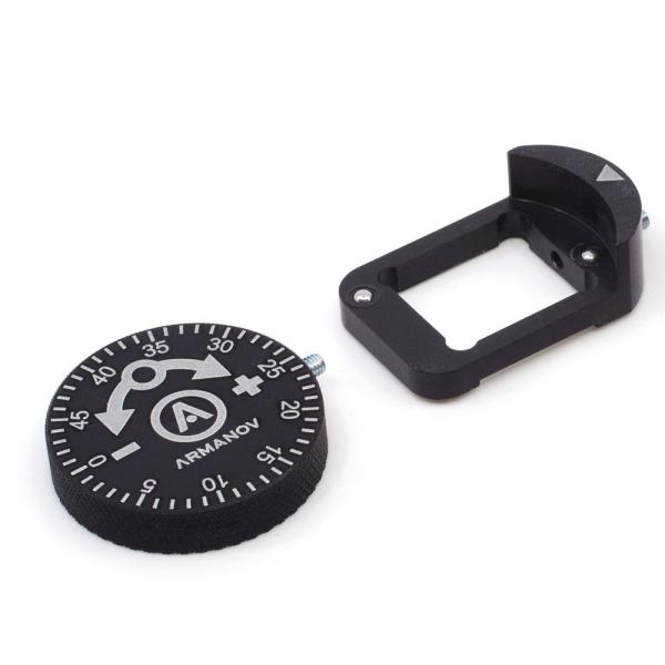 Armanov Clickable Powder Thrower Adjustment Knob Large