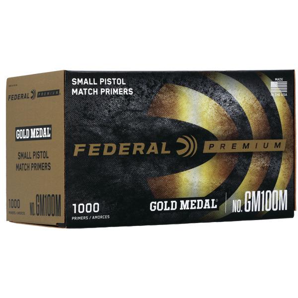 Federal 100 Small Pistol Gold Medal