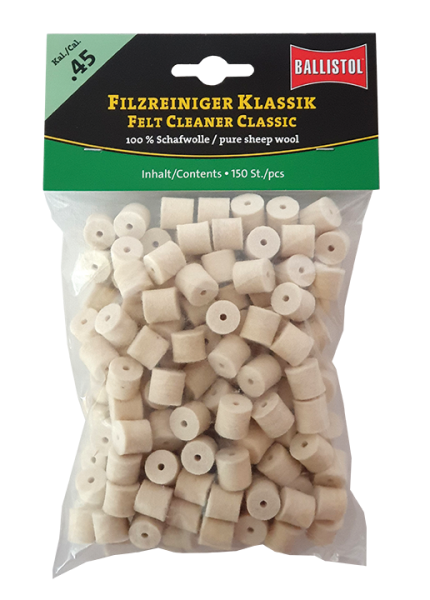 Ballistol Filzreiniger Klassik Kaliber .45  150 Stück