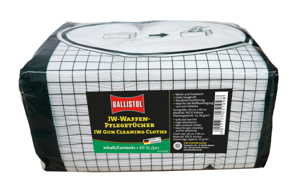 Ballistol JW Waffenpflegetücher 60 Stück