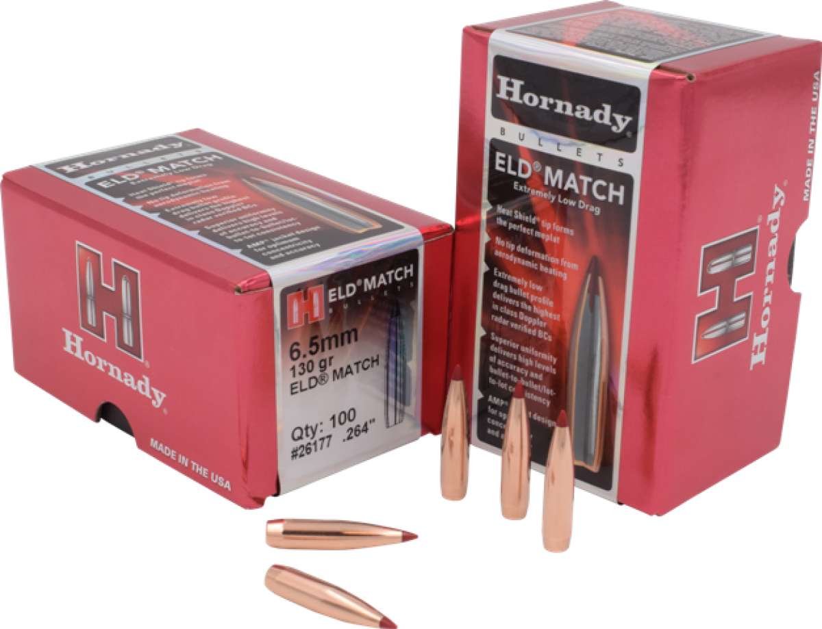 Hornady 6,5mm .264" 130Grain ELD Match