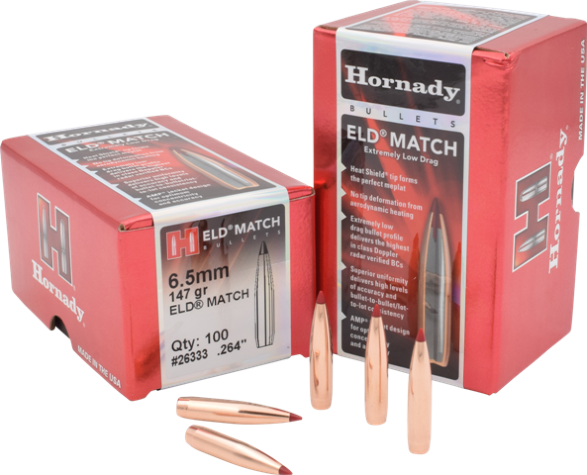 Hornady 6,5mm .264" 147Grain ELD Match