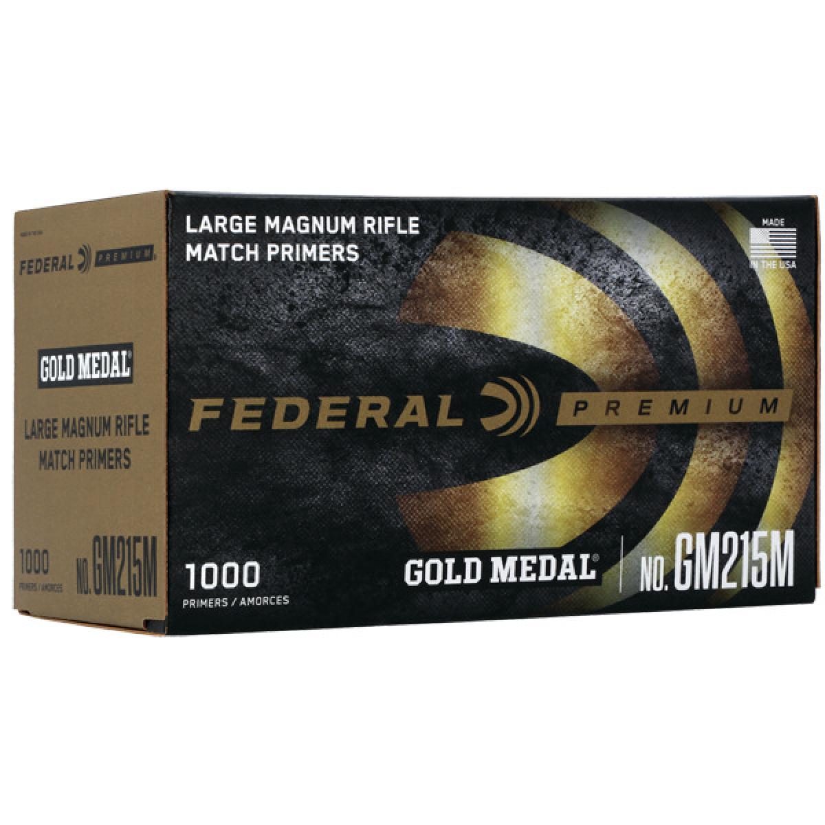 Federal 215 Large Rifle Magnum Gold Medal