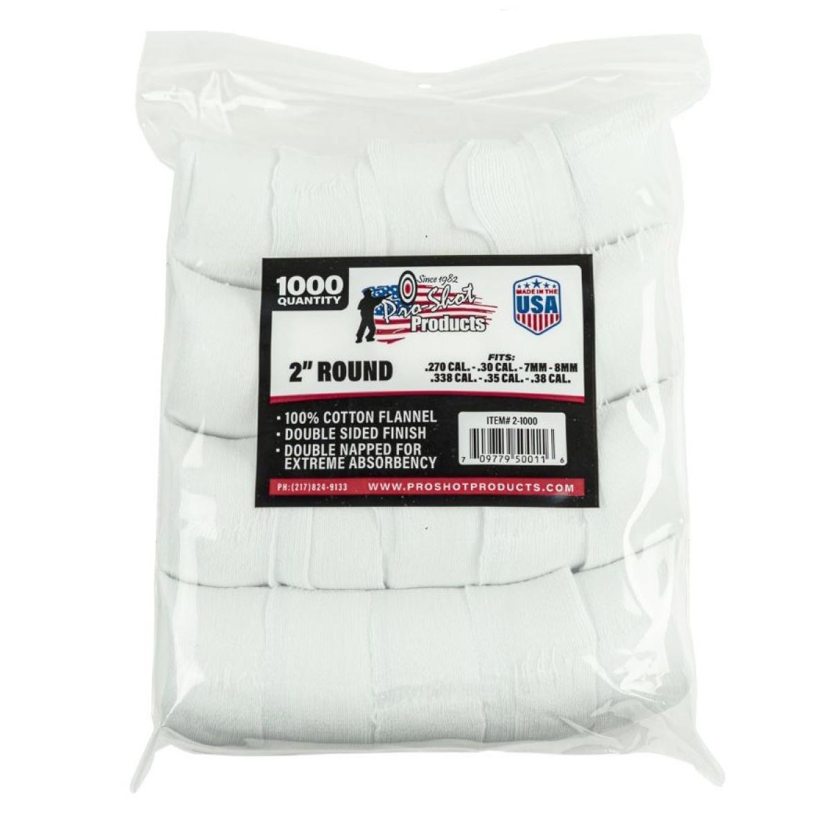 Pro-ShotRound Patches 2" 1.000Stück