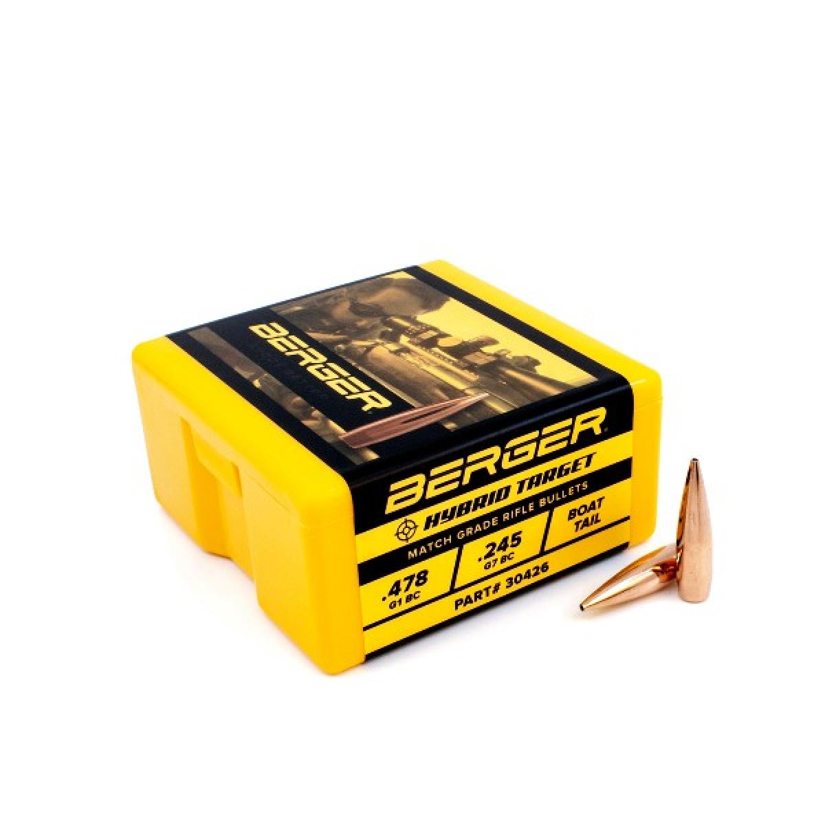 Berger  .30" .308" Hybrid BT 155Grain