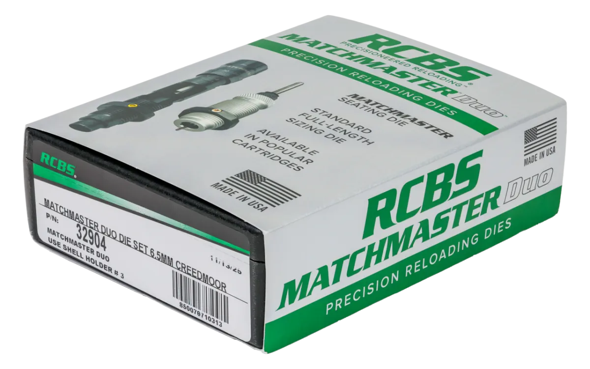 RCBS Matchmaster Duo Matrizensatz 6,5 Creedmoor
