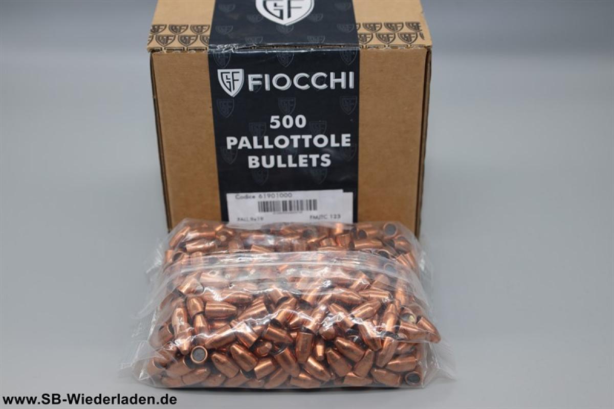 Fiocchi 9mm VM TC 123Grain 500Stück