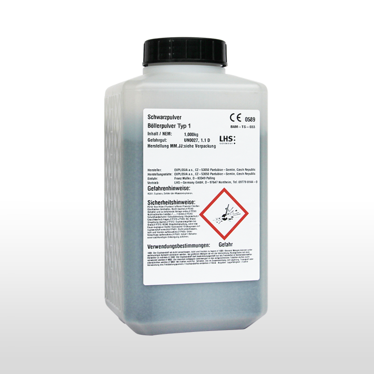 Explosia Böllerpulver Typ 1