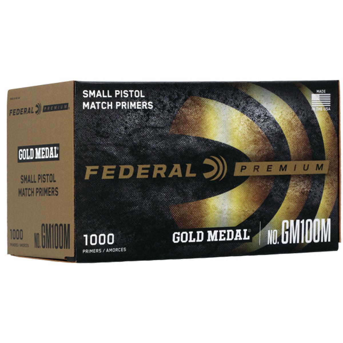 Federal 100 Small Pistol Gold Medal