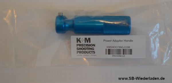 K&M Handgriff Aluminium Blau