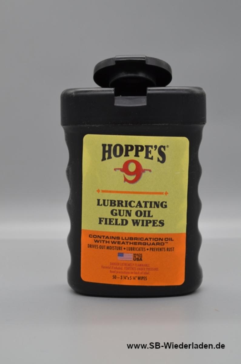 Hoppes Lubricanting Oil Field Wipes