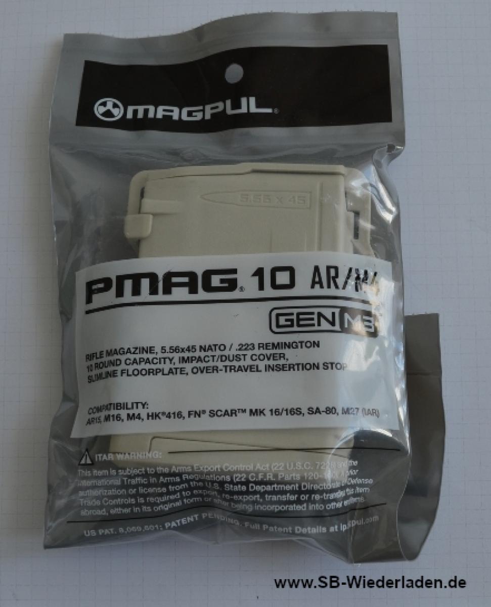 Magpul PMAG10 Gen M3 AR10 Farbe Sand