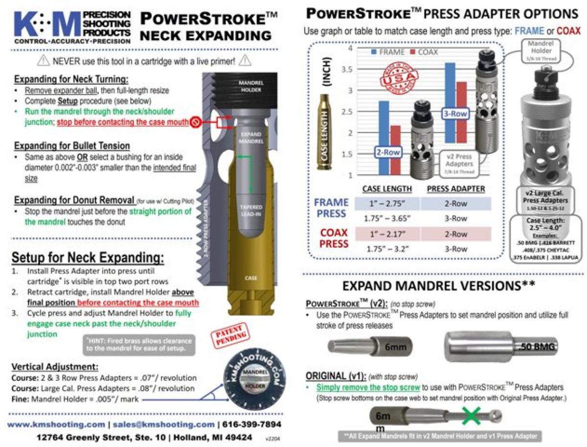 K&M Mandrel Halter Power Stroke