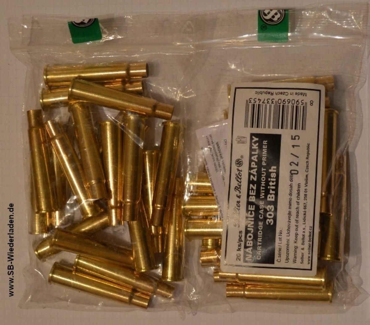 S&B Hülsen .303 British