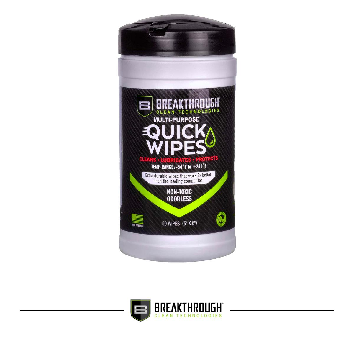 Breakthrough Quick Wipes