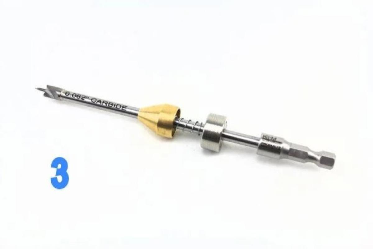 K&M Zündlochentgrater 0.062 1,6mm Carbide für Akku Schrauber