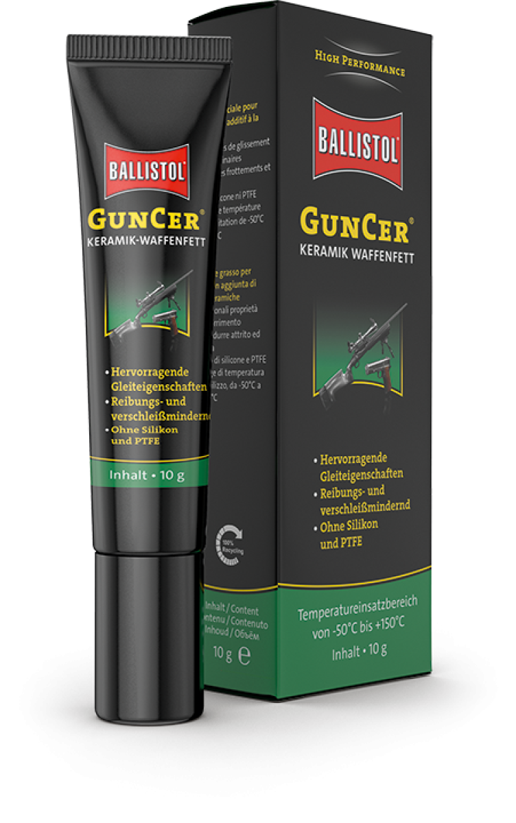 Ballistol GunCer Waffenfett 10g Tube