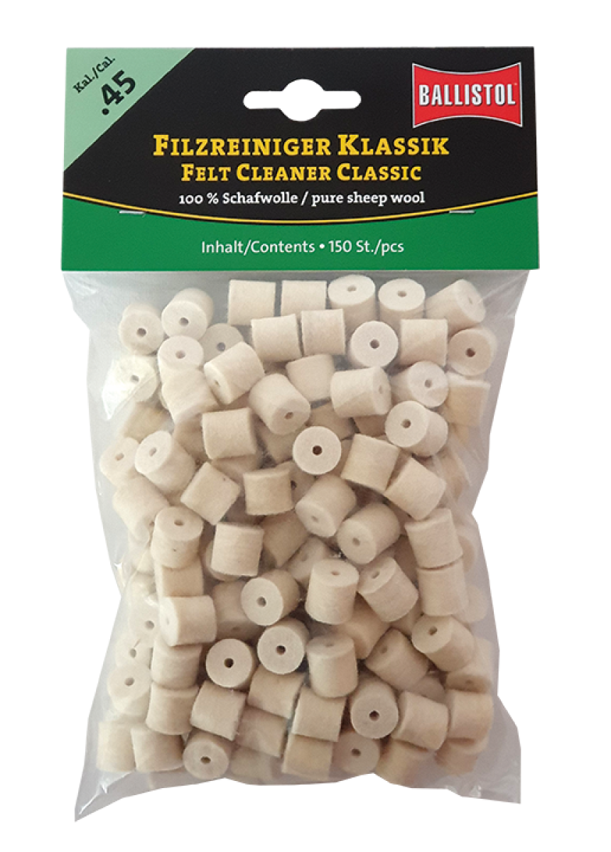 Ballistol Filzreiniger Klassik Kaliber .45  150 Stück