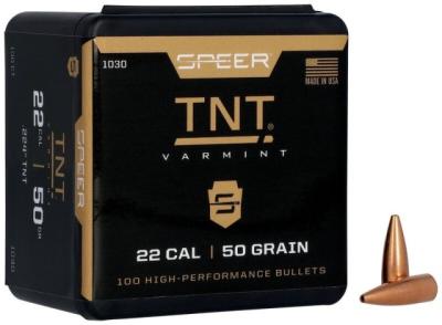 Speer .22  .224" 50Grain TNT HP #1030