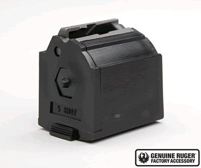 Ruger Magazin BX-1 5 Schuss Schwarz