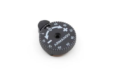 Armanov Clickable Powder Thrower Adjustment Knob Small mit Absolute Funktion
